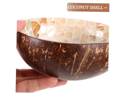 Bouton de Noix de Coco à 2 Trous Qualité Exportation Bougie Parfumée Céréales Fragrances Pour Orange