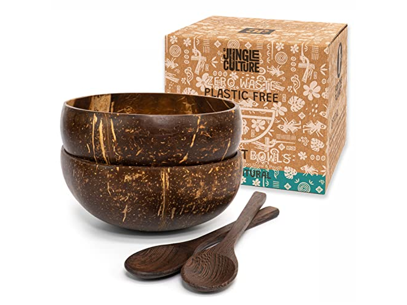 Bol Coucont Bols Cocnut Cocunut Tasses de Noix de Coco Bougie de Coquille Rangement de Cuisine