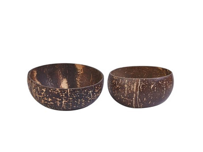 Bol en Noix de Coco Multicolore Bols Personnalisés Bougie Unique Grande Salade Pour Manger