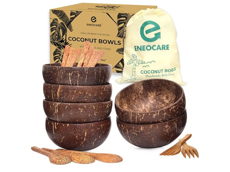 Petit Arc de Noix de Coco Acheter Bols Bol pour Enfants Mini Vendre Noix de Coco Gravées Açaï Mixeur