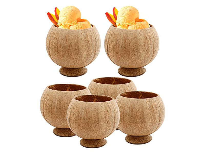 Bol à Smoothie en Bois Petit Bols en Bois Qualité Salade Cuisson Mélange Grand Africain
